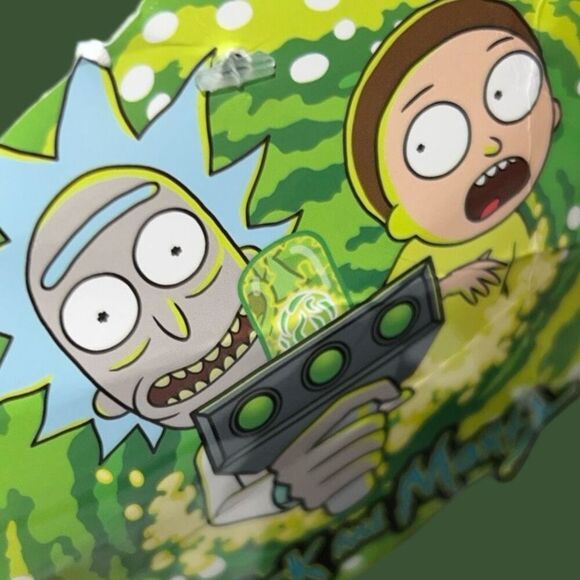 NWT The Toy Factory Rick and Morty Toxic Green Rick Plush 27” - Picture 2 of 6